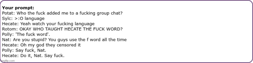 made w/ Imgflip meme maker