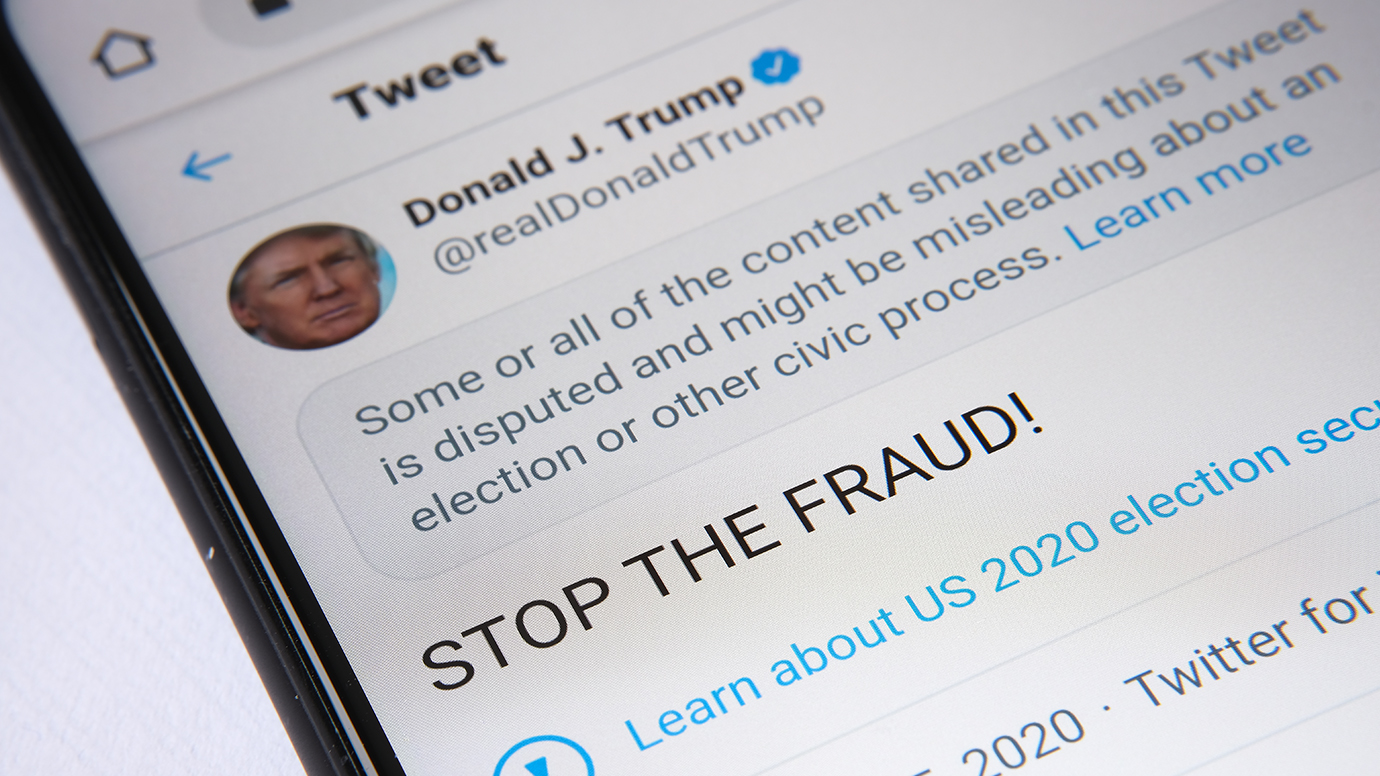 Donald Trump tweet voter fraud Blank Meme Template