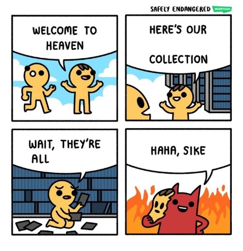 Welcome to heaven (with text boxes) Blank Meme Template