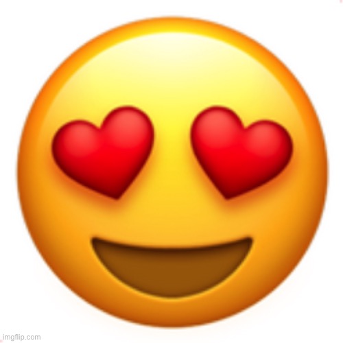Heart face emoji | image tagged in heart face emoji | made w/ Imgflip meme maker