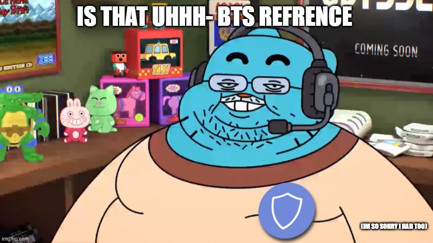 Discord mod | IS THAT UHHH- BTS REFRENCE (IM SO SORRY I HAD TOO) | image tagged in discord mod | made w/ Imgflip meme maker