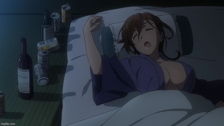 Drinking too much Shino??? | image tagged in anime,waifu | made w/ Imgflip meme maker