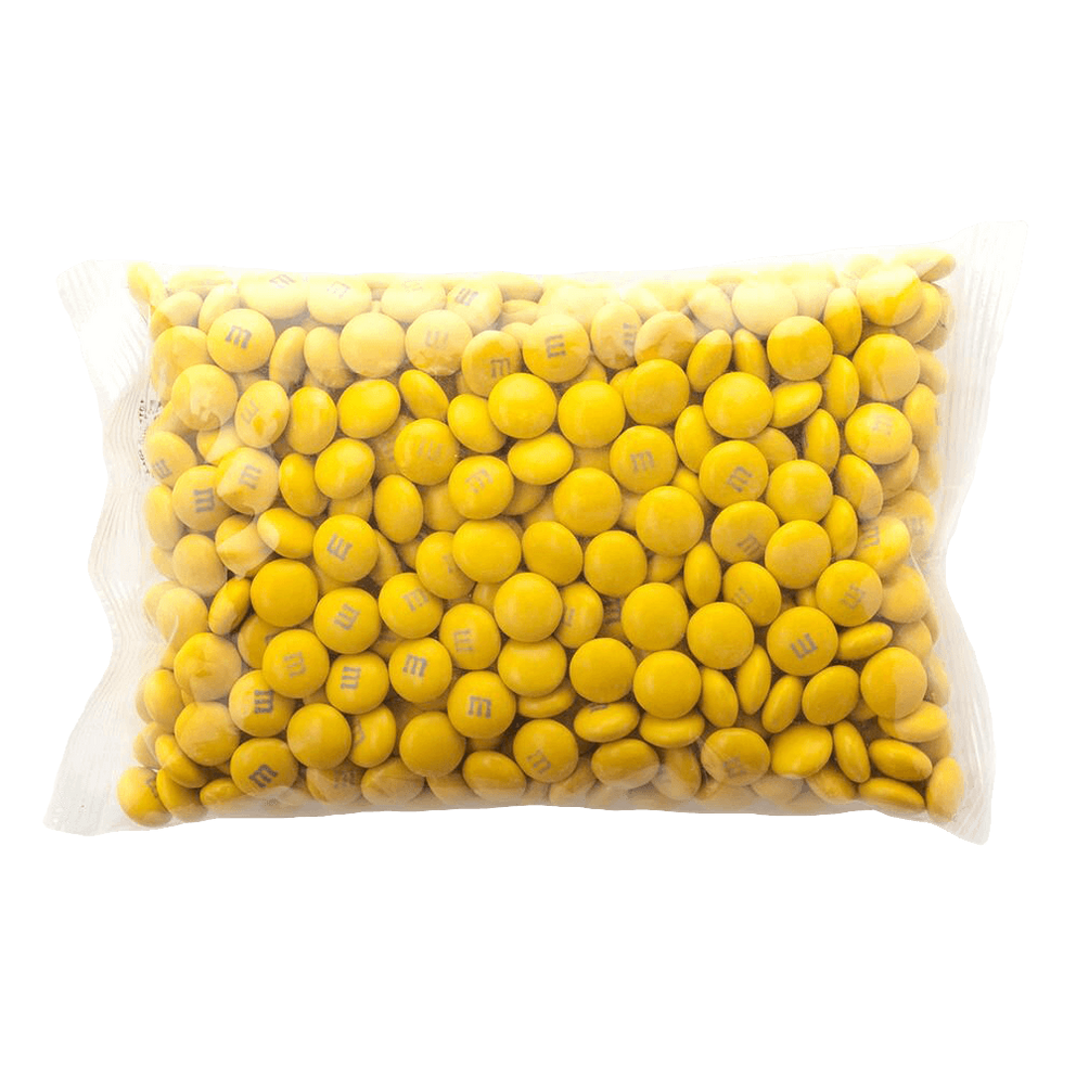 Bag of Yellow M&M's Candy Blank Meme Template