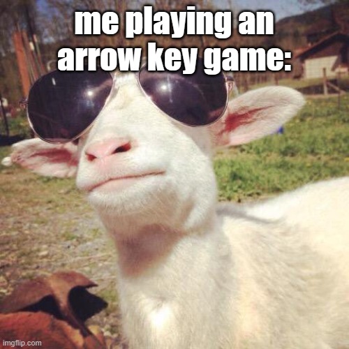 Let's do this | me playing an arrow key game: | image tagged in let's do this | made w/ Imgflip meme maker
