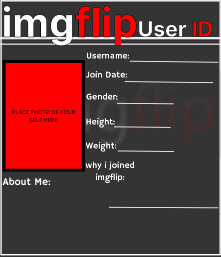 High Quality imgflip User ID Blank Meme Template