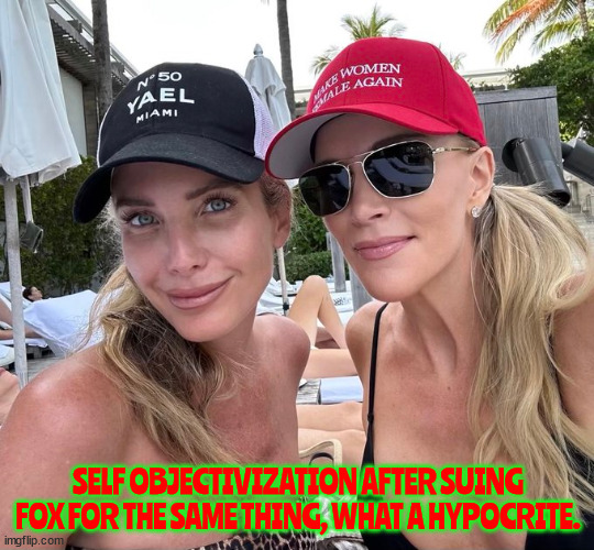 You can put a RED HAT on a hypocrite, but it's just another asshat! | SELF OBJECTIVIZATION AFTER SUING FOX FOR THE SAME THING, WHAT A HYPOCRITE. | image tagged in megyn kelly,hypocrite,fired fox host,has been,washed up,loser | made w/ Imgflip meme maker