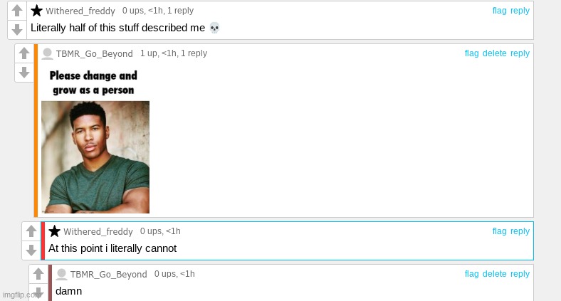 damn | made w/ Imgflip meme maker