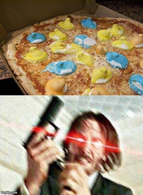 KILL IT WITH FIRE | image tagged in john wick,toothpaste,pizza,kill it with fire,why are you reading the tags | made w/ Imgflip meme maker