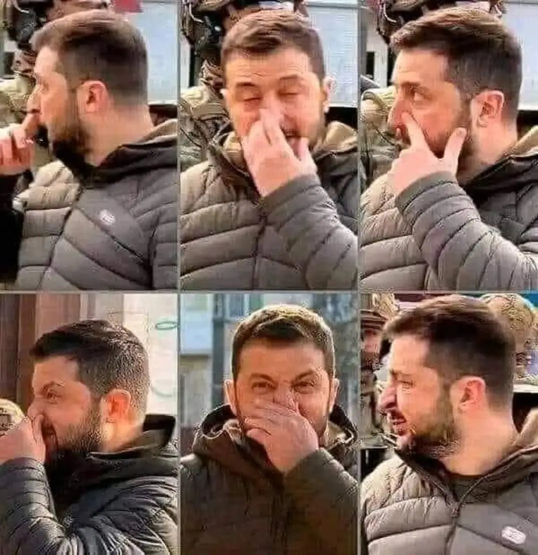 High Quality Zelenskyi allergic Blank Meme Template