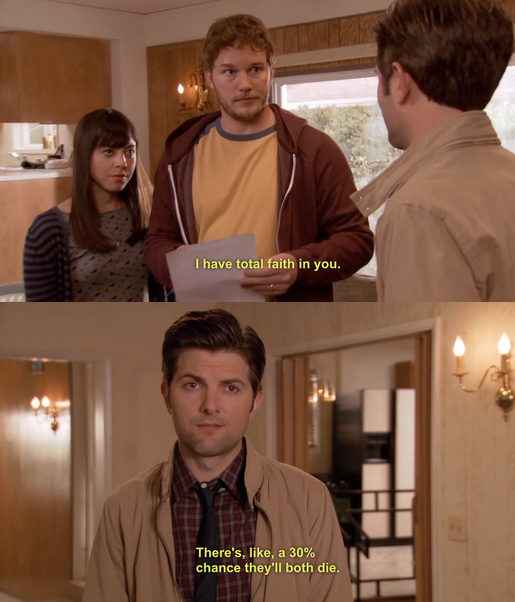 High Quality Parks and Rec Blank Meme Template