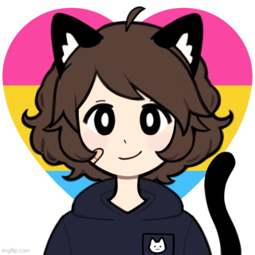 I made a picrew ow Kitty (M)! :D | image tagged in yey | made w/ Imgflip meme maker