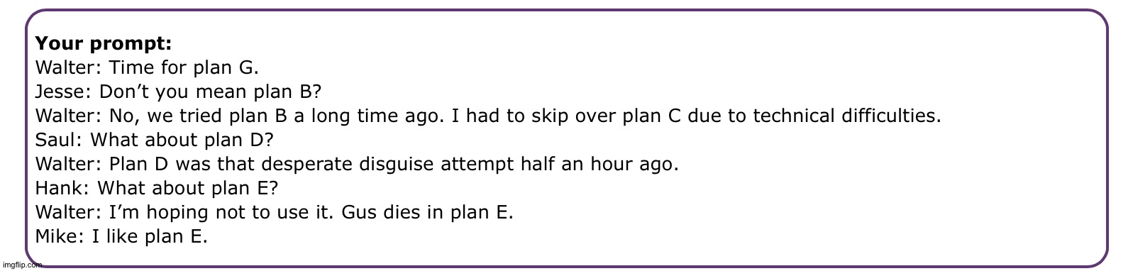 Plan G: Cook | made w/ Imgflip meme maker