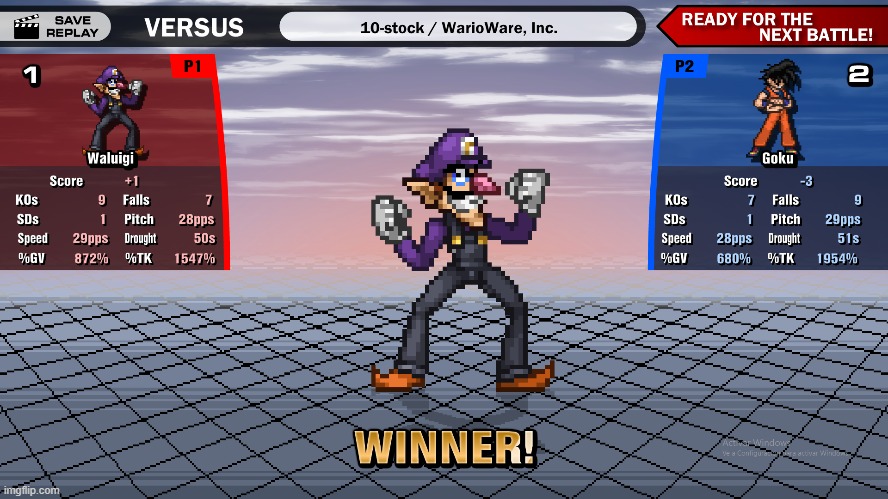 This Image Is Proof That Waluigi Can Beat Goku Imgflip