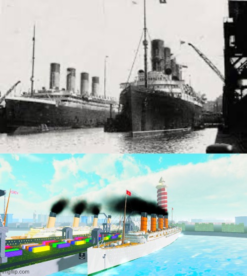 Recreating maritime photos (does this count as a history meme?) | image tagged in history | made w/ Imgflip meme maker