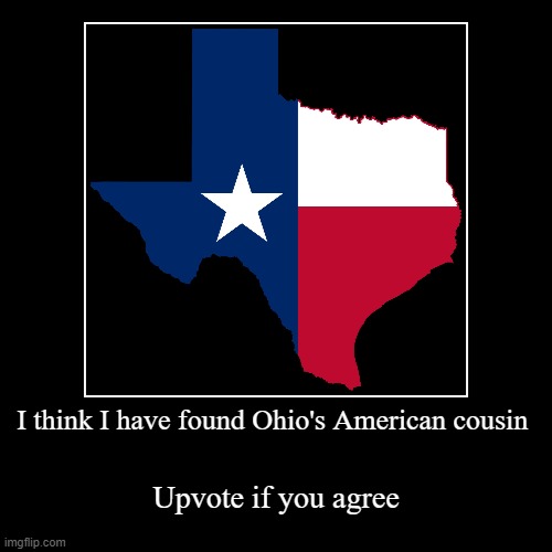 POV: I have just found Ohio's American cousin (I think) | image tagged in funny,demotivationals | made w/ Imgflip demotivational maker