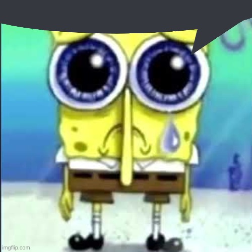 Sad Spongebob | image tagged in sad spongebob | made w/ Imgflip meme maker