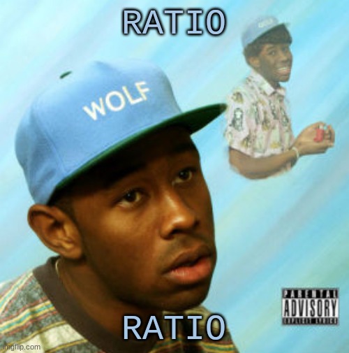 Wolf | RATIO RATIO | image tagged in wolf | made w/ Imgflip meme maker