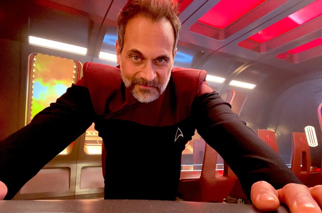 Captain Shaw from Star Trek Picard Blank Meme Template