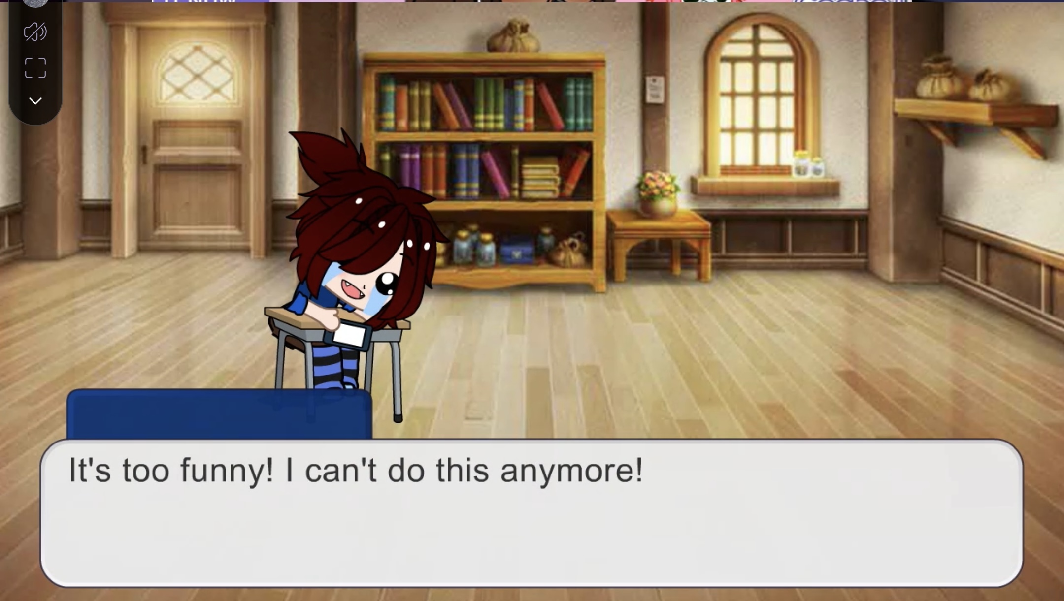 Too Funny Blank Meme Template