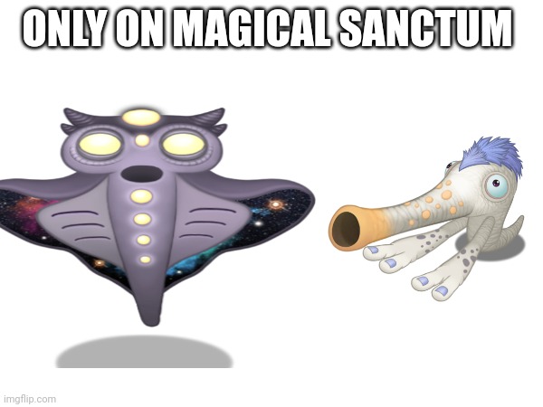 ONLY ON MAGICAL SANCTUM | made w/ Imgflip meme maker