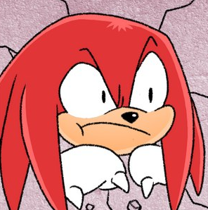 High Quality Knuckles saw your search history Blank Meme Template