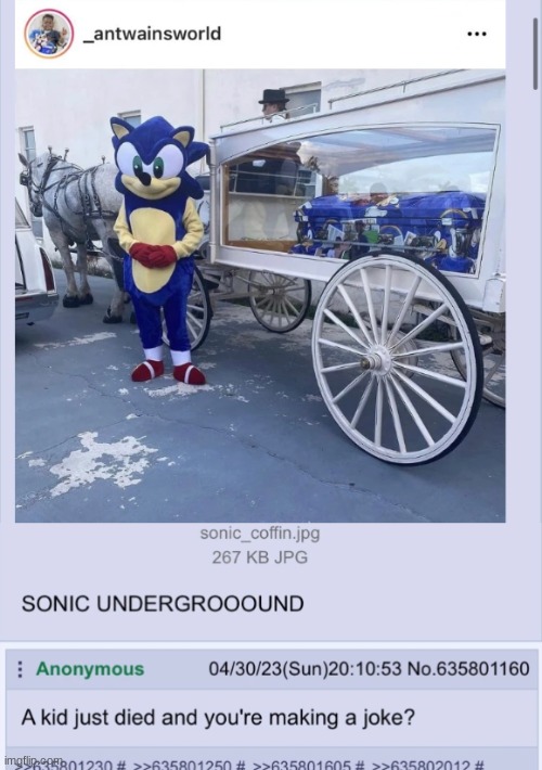 If you know, you know. ;) | image tagged in dark humor,memes,sonic | made w/ Imgflip meme maker