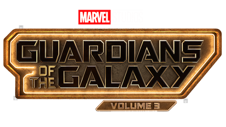 High Quality Guardians of the Galaxy Vol 3 Logo Blank Meme Template