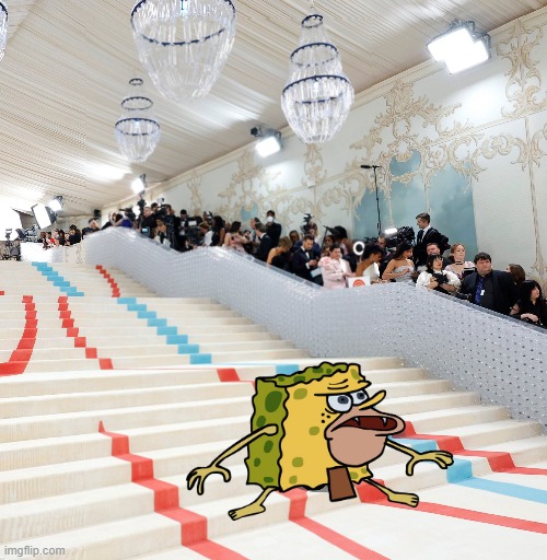 So glad for the invitation at #MetGala | image tagged in met gala,gala | made w/ Imgflip meme maker
