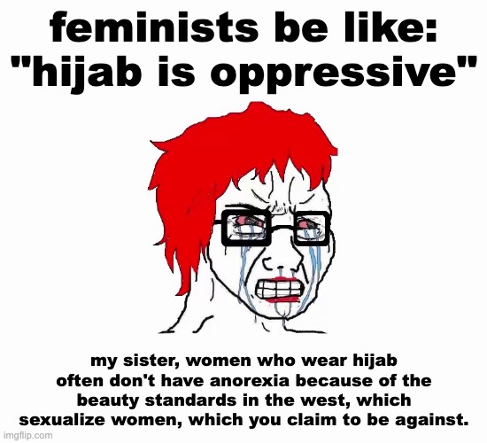 one of the many ways hijab is good - Imgflip