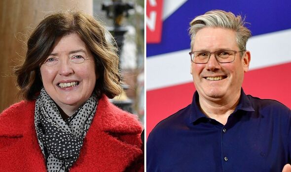 Sue Gray leftie activist civil servant Blank Meme Template