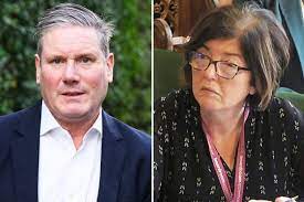 Sue Gray leftie activist civil servant Blank Meme Template