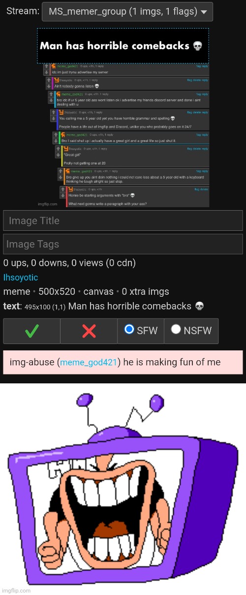 made w/ Imgflip meme maker