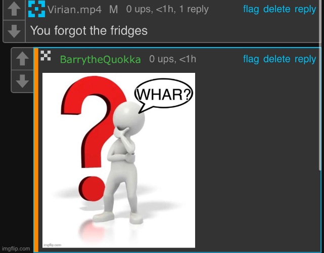 In case you don’t know what the refrigerator army is, I’m gonna write what it is in comments | made w/ Imgflip meme maker