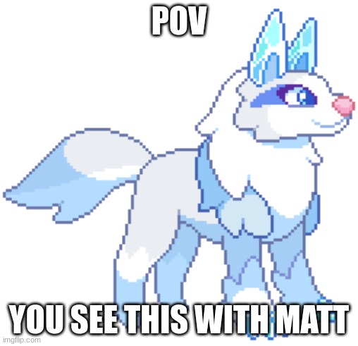 POV; YOU SEE THIS WITH MATT | made w/ Imgflip meme maker