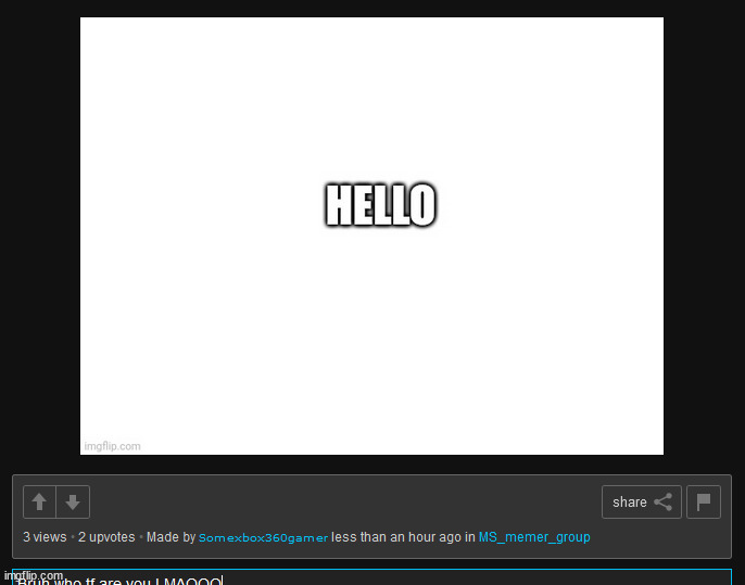 made w/ Imgflip meme maker