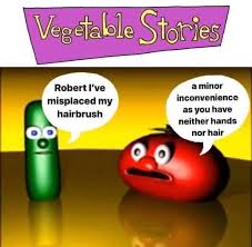 vegetable stories Blank Meme Template