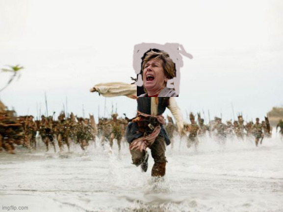Jack Sparrow Being Chased | image tagged in memes,jack sparrow being chased | made w/ Imgflip meme maker