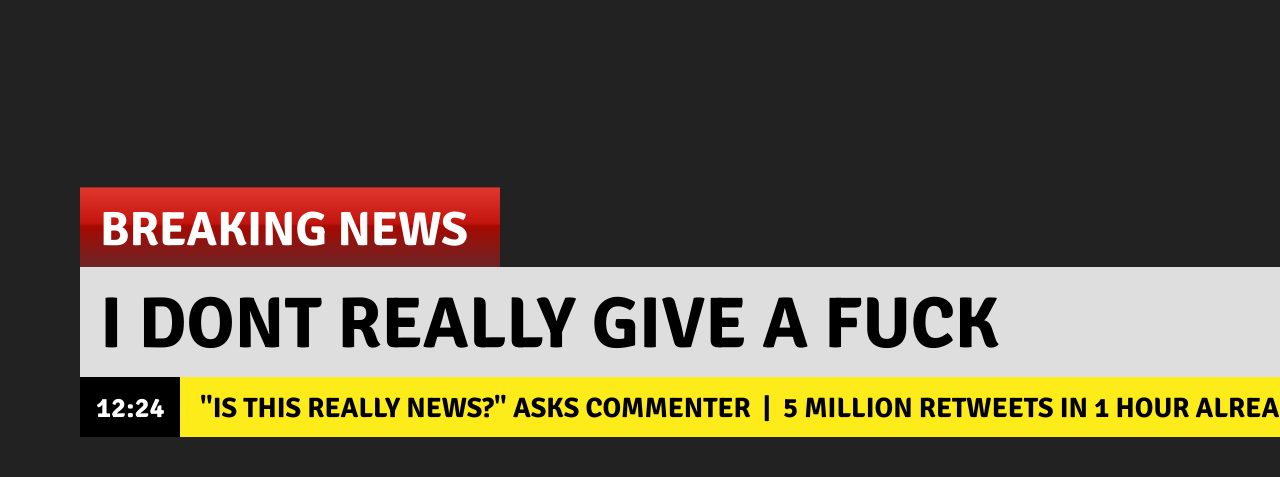High Quality breaking news. Blank Meme Template