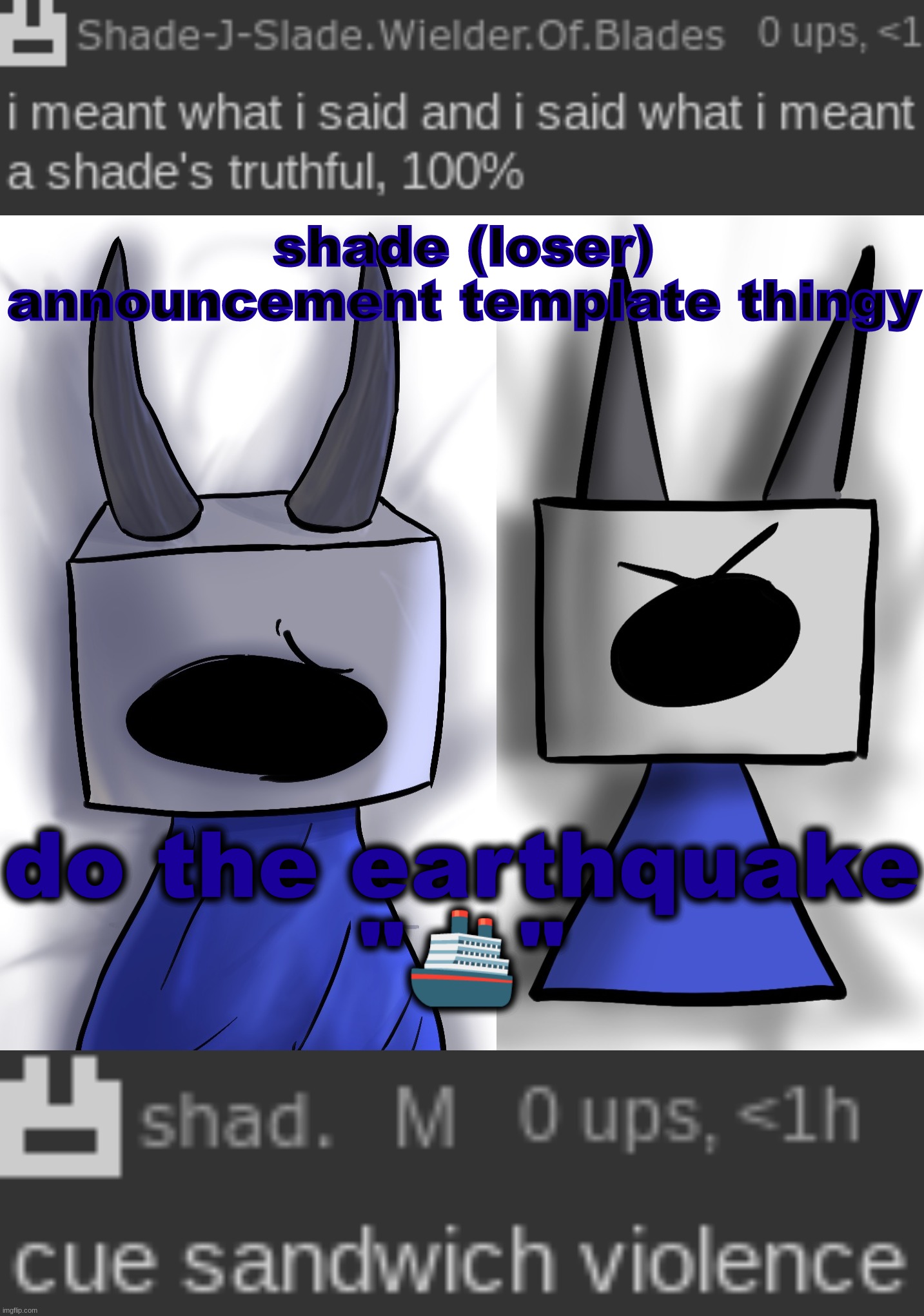 sharted | do the earthquake
"🚢" | image tagged in sharted | made w/ Imgflip meme maker