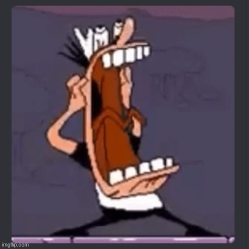 Peppino screaming at post above | made w/ Imgflip meme maker