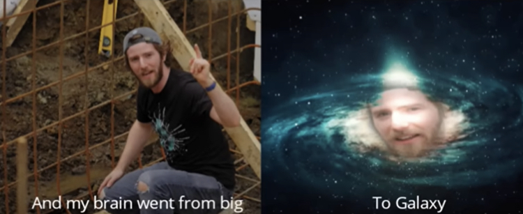 High Quality Linus Galaxy Brain Blank Meme Template