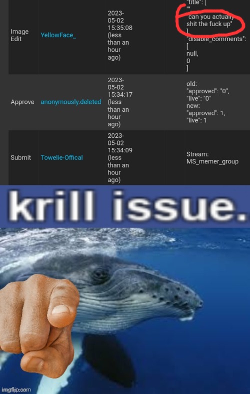 god damn it- YF | image tagged in krill issue | made w/ Imgflip meme maker