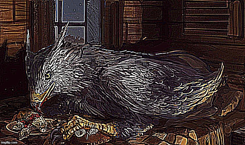 More Sharpened Buckbeak Blank Meme Template