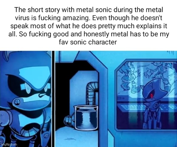 the idw comics made metal one of my faves tbh (the 1999 ova and rise of the wisps and stuff established it further) | made w/ Imgflip meme maker
