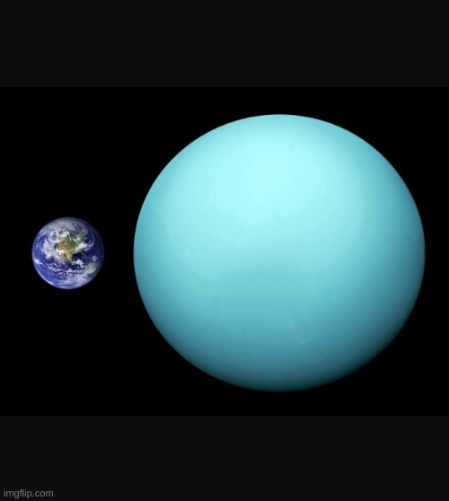 Earth vs Uranus  | image tagged in earth vs uranus | made w/ Imgflip meme maker