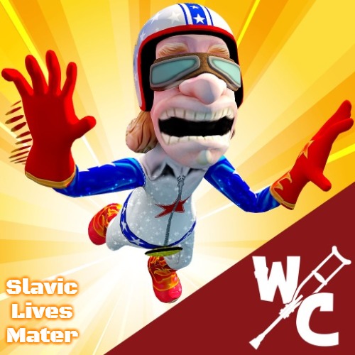 Slavic Willy Crash | Slavic Lives Mater | image tagged in slavic willy crash,slavic,russo-ukrainian war | made w/ Imgflip meme maker