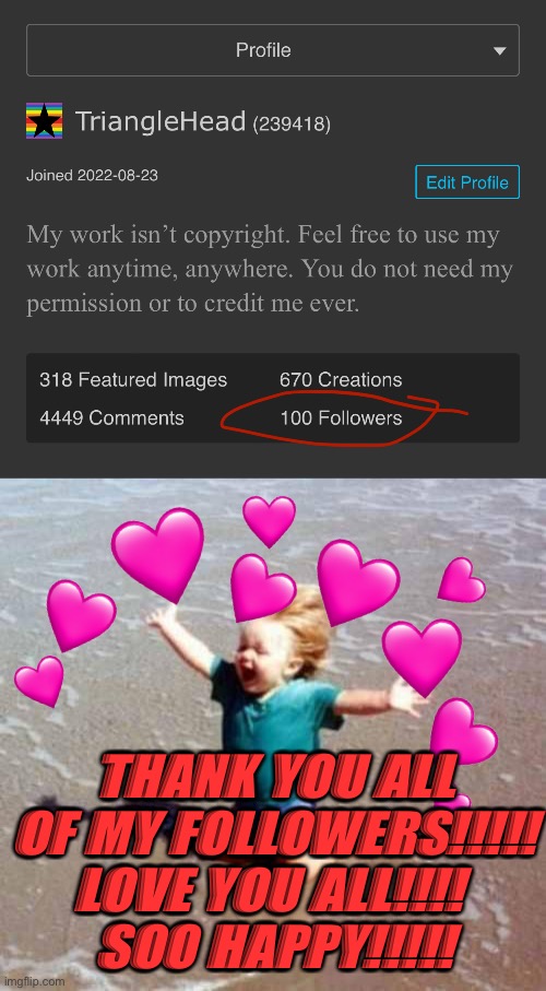 YYYAAAAYYYYY | THANK YOU ALL OF MY FOLLOWERS!!!!!
LOVE YOU ALL!!!! 
SOO HAPPY!!!!! | image tagged in celebration | made w/ Imgflip meme maker