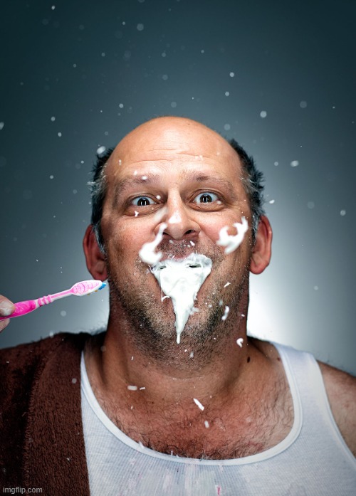 brushing teeth | image tagged in brushing teeth | made w/ Imgflip meme maker