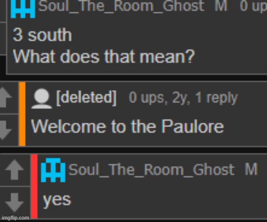I think they coined the name "Paulore" | made w/ Imgflip meme maker