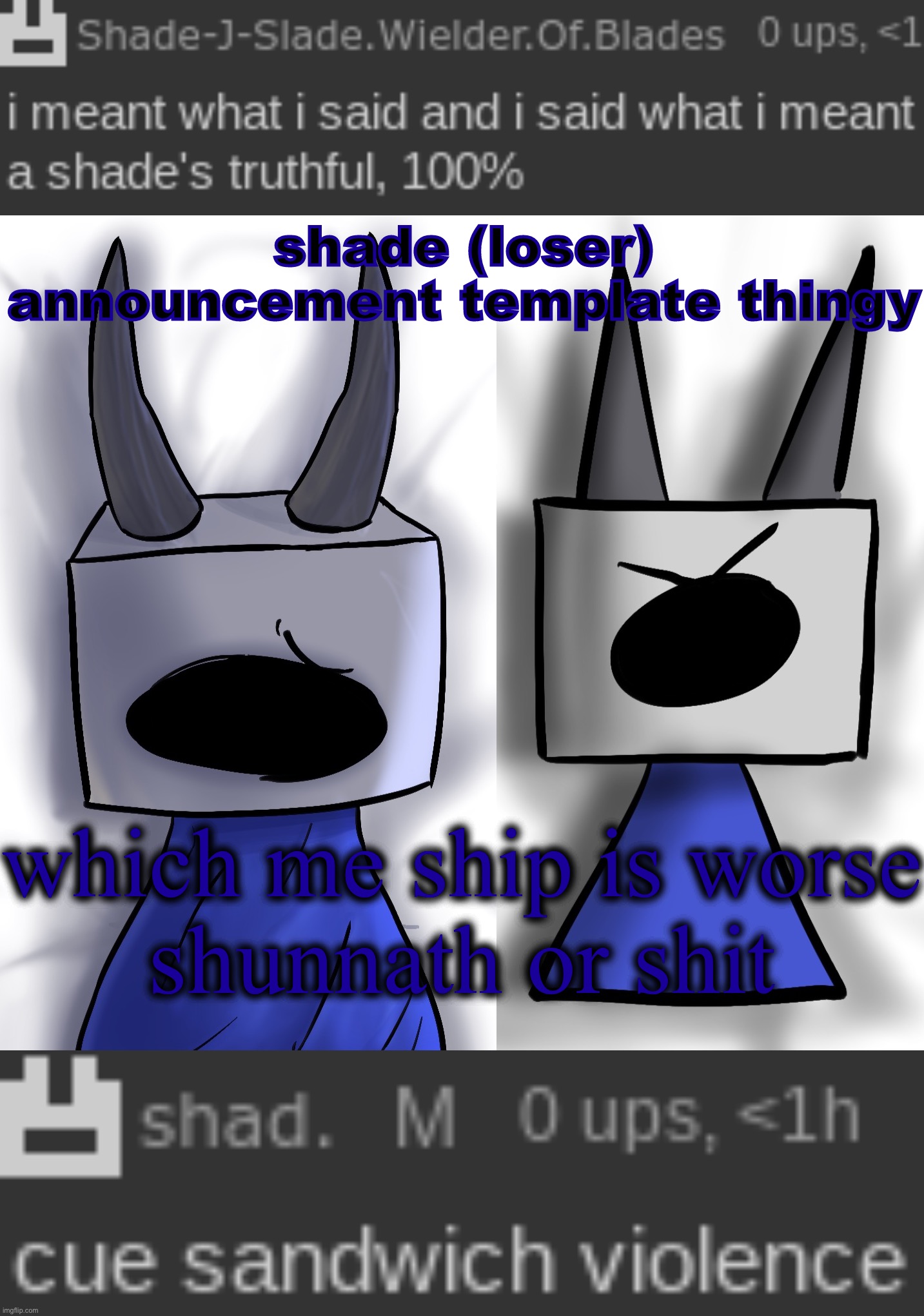 sharted | which me ship is worse
shunnath or shit | image tagged in sharted | made w/ Imgflip meme maker